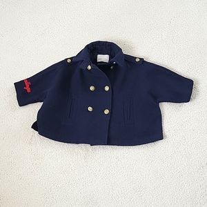 Zara wool blend capelet